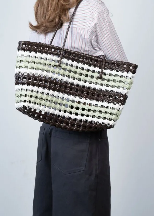 Kaya Woven Tote Small