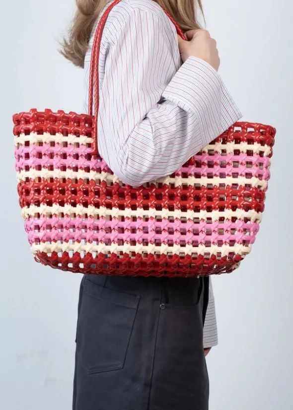 Kaya Woven Tote Small
