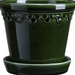 Københavner GLAZED Emerald Green, Ø 14 cm, Set