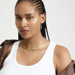 KIRA necklace gold-plated