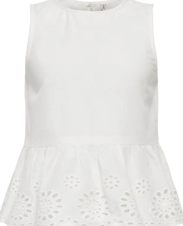 KMGBONDI LIFE SL EMBROIDERY TOP WVN