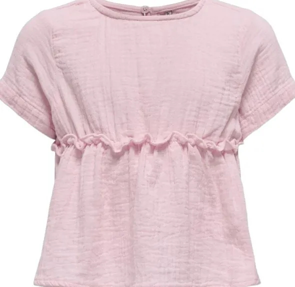 KMGTHYRA LIFE S/S TOP WVN NOOS