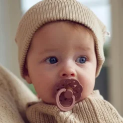 Knit chunky beanie