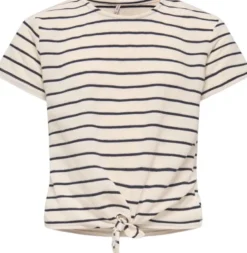 KOGJANA SS STRIPED KNOT TOP JRS