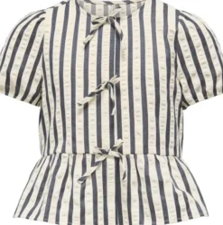 KOGMILANI SS BOW SHIRT WVN