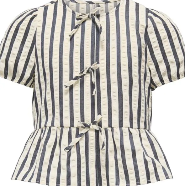 KOGMILANI SS BOW SHIRT WVN