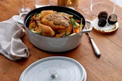 La Cocotte Gryta 37 cm / 8 l, Oval, White Truffle, Gjutjärn