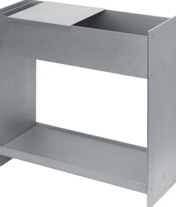 Lager Plant Box With Shelf - Alumin
