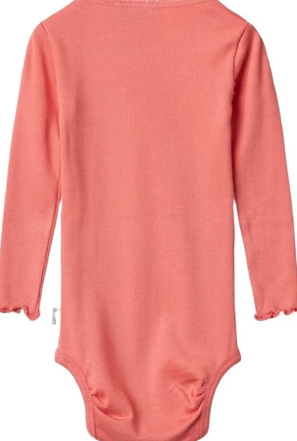 Langærmet Blonde Rib Body Lotta