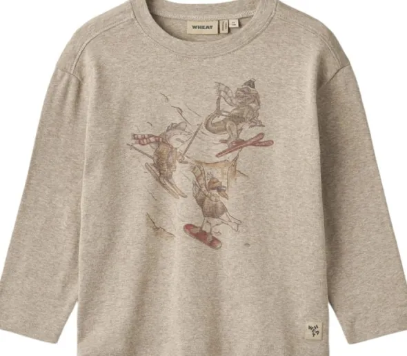Langærmet T-shirt Solsystem