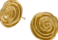 Large Rose Earsticks