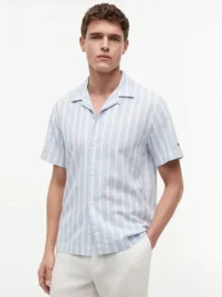 LIN BLEND TEXTURE STP S/S RF