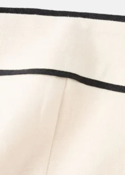 Linen bandeau jumpsuit