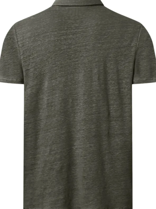 Linen polo - GOTS/Vegan