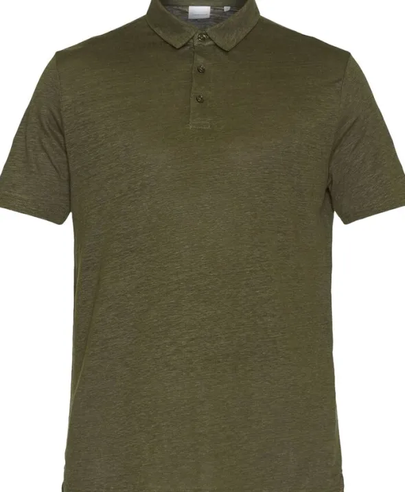 Linen polo - GOTS/Vegan