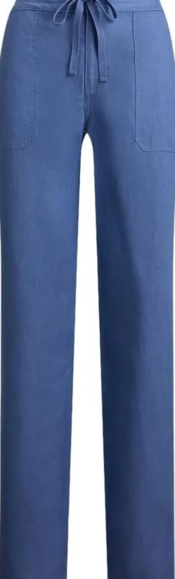 Linen Wide-Leg Pant