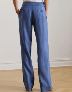 Linen Wide-Leg Pant