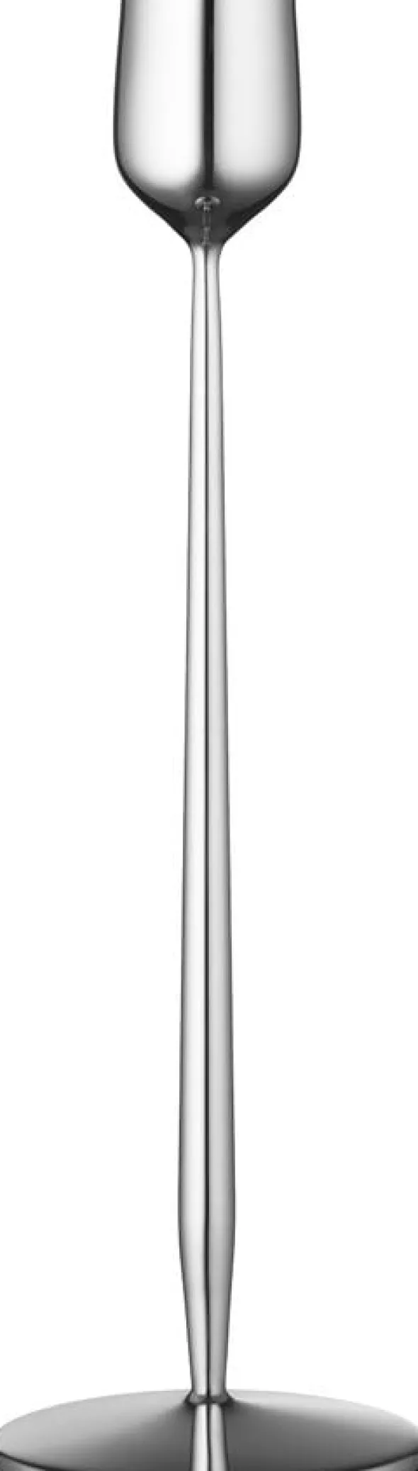 Ljusstake Dorotea 7 x 23,5 cm Blankt stål
