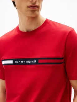 Logo Embroidery Insert Jersey T-Shirt
