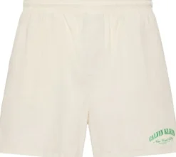 Logo Embroidery Pyjama Shorts