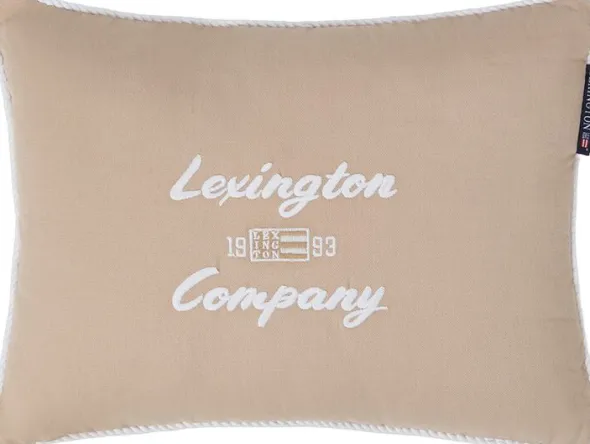 Logo Organic Cotton 40x30 Pillow