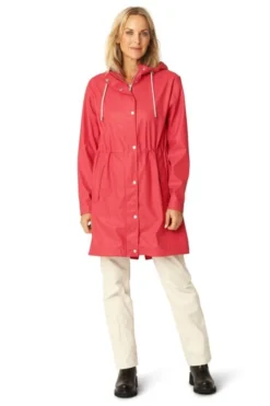 Long Parka Rain Jacket