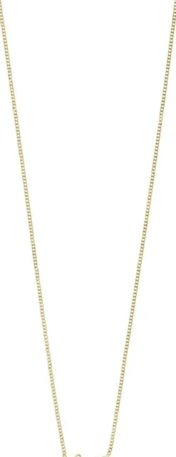LOVE recycled necklace gold-plated