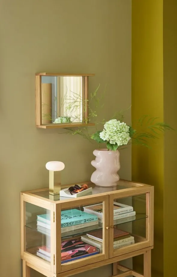 Low Portable Lamp Brass