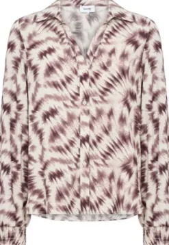 LR-NERISSA 1 Bluse Bordeaux
