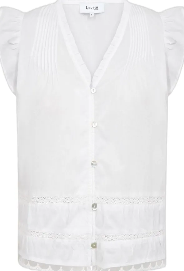 LR-ROSY 2 Bluse Hvid