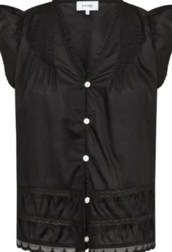 LR-ROSY 2 Bluse Sort