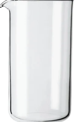 Løst glas til 3 kop kaffebrygger, dia 6.8 cm, H 13 cm