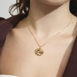 LUCA necklace gold-plated
