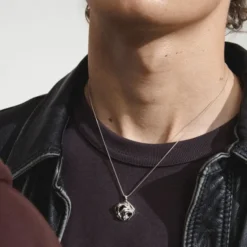 LUCA necklace silver-plated