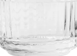 Lyngby tealight holder glas klar