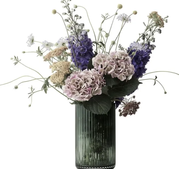 Lyngby Vase 20cm glass