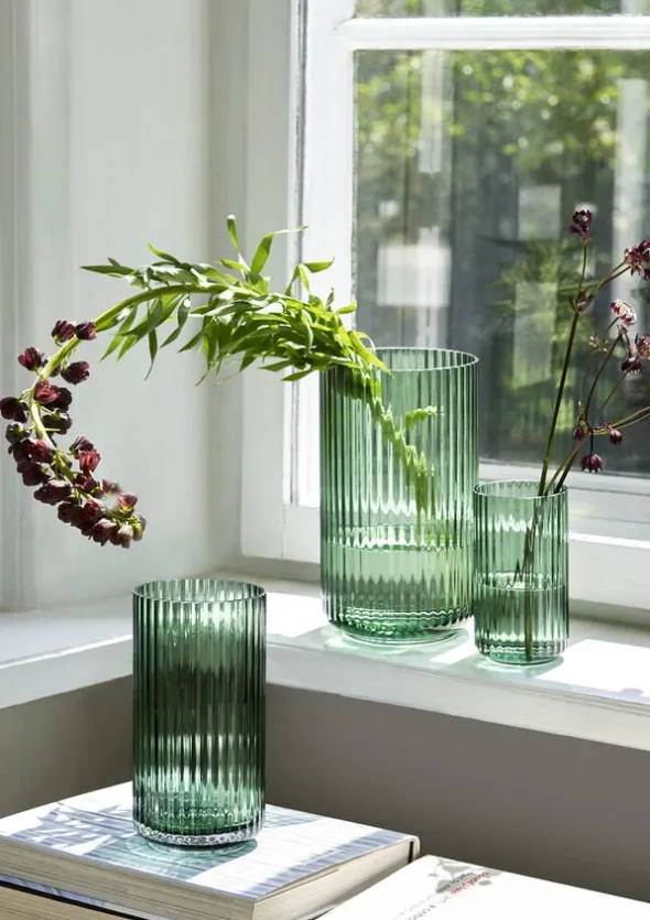 Lyngby Vase 20cm glass