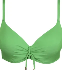 Madurai bikinitop med dyb udskæring og vattering