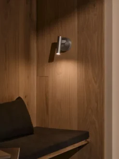 Makoto | Væglampe | Satin Krom