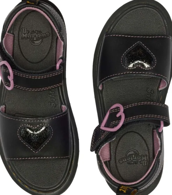 Marlowe Hearts Ii J Black Lucido+Nebula Glitter