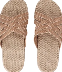 Matara - Triple cross sandal w/ jute sole