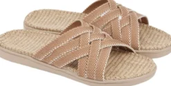 Matara - Triple cross sandal w/ jute sole