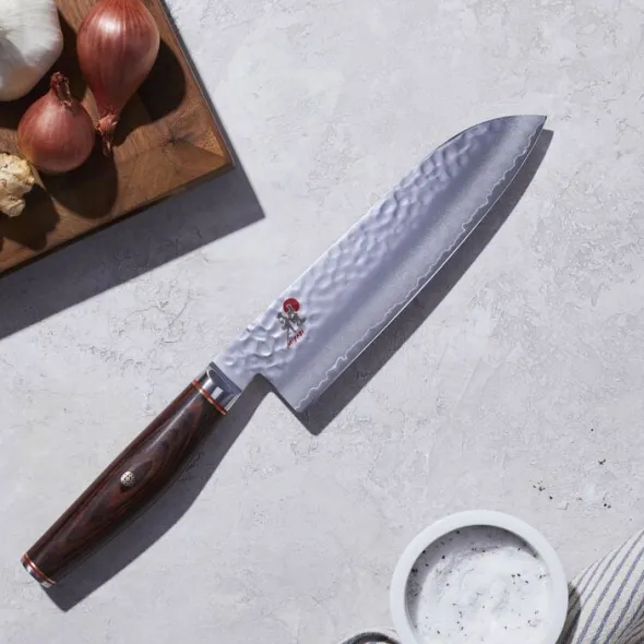 6000 MCT Santoku kniv 180 Br Fin egg