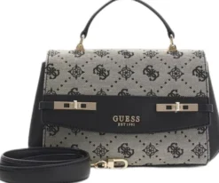 MELINDA LOGO TOP HANDLE FLAP