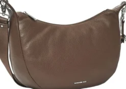 MELLOW LEATHER HOBO / MILK CHOCOLATE