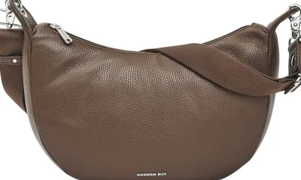 MELLOW LEATHER HOBO / MILK CHOCOLATE