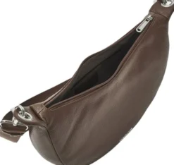 MELLOW LEATHER HOBO / MILK CHOCOLATE