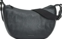 MELLOW LEATHER HOBO / NERO