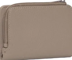 MELLOW LEATHER WALLET / WARM TAUPE