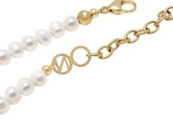 Men's Evil Eye Pearl Choker